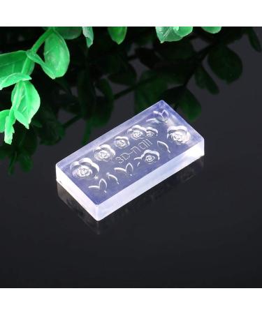 6pcs Nail Art Stencils - Silicone Manicure Fashion Decorations for Creative Nail Designs | International Shipping - Buy Online on GoSupps.com