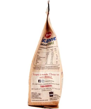  Italian Gourmet E.R. Doria Bucaneve Ciocco Integral Set of 6 Whole Wheat Flour and Dark Chocolate 300 g Bag + Tomato Pulp Italian Gourmet Tomato Pulp 400 g - Buy Online on GoSupps.com