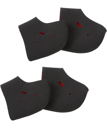 MAGICLULU 6 Pairs Heel Socks Heel Protector Black Socks Ankle Socks Foot Heel Cover Cup Protector Hydrating Socks Anti-Cracking Socks Heat Socks with Hole Moisturizing Socks Thermal Socks - Buy Online on GoSupps.com