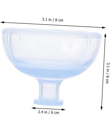 Gleavi Silicone Mom Palm Cup & Patting Tool | 2-Pack Sputa Mug for Mucus Removal | Gentle Massage Cups | 8x8cm Blue | International Shipping - Buy Online on GoSupps.com