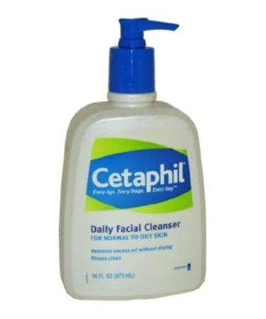 Cetaphil Normal To Oily Skin Daily Facial Cleanser - 16 Fluid Ounce