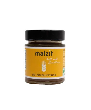 Malzit Organic Vegan Spread - Light Barley Malt 6 x 150g | Low Sugar Alternative to Honey/Jam for Bread & Rolls - Buy Online on GoSupps.com