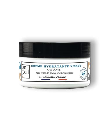 AU POIL AU POIL the soothing facial moisturizer for men with a musky freshness by S bastien Chabal