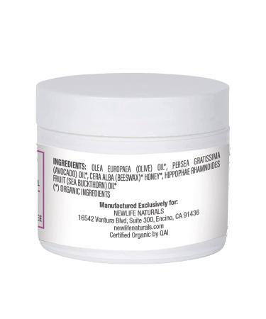 NewLife Naturals USDA Certified Organic Vulva Cream - Menopause Support & Vaginal Moisturizer - 2 Oz - Buy Online on GoSupps.com