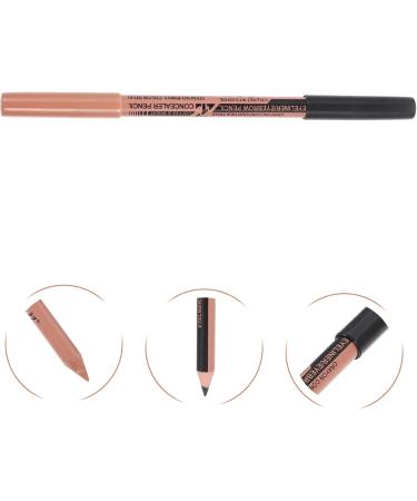 Healeved 12pcs Dual Purpose Eyeliner Women Eyebrow Pencil Concealer Pencils Eyebrow Makeup Pencil Wood - Buy Online on GoSupps.com