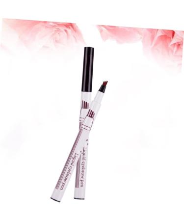 Beavorty Liquid Eyebrow Pen 3pcs Grey Eyebrow Pronged Waterproof Natural # Pencil Dark Liquid Sweat-proof Four Durable 1 count (Pack of 1) As Shownx3pcs - Buy Online on GoSupps.com