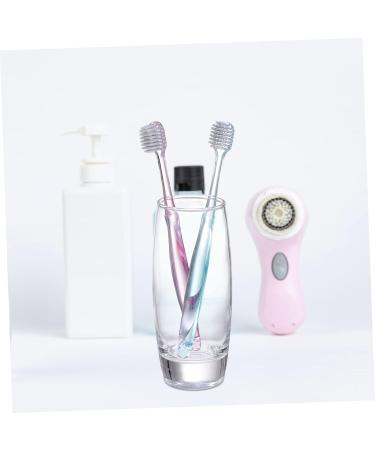 Plafope 6-Piece Classic Crystal Toothbrush Set for Adults - Durable Oral Care Brushes for Home Use - Buy Online on GoSupps.com