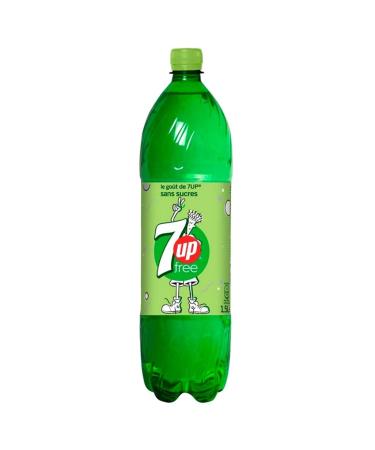 7up Free Sans Sucres 1,5L (lot de 12)