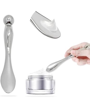 FOMIYES Spatule Cosm tique En Alliage De Zinc 2 Pi ces Mini Cuill re Maquillage Et B ton De Massage Yeux Portable Outil Beaut Visage Femmes Voyage 1 unit (Lot de 1) Argent - Buy Online on GoSupps.com