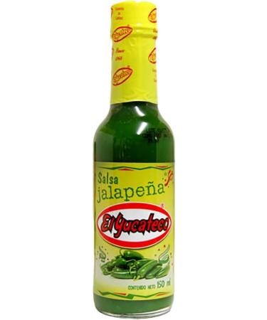 Mexican Jalapeno Hot Sauce Bundle with El Yucateco Jalapeno Salsa 150ml x3 (Pack of 3 Bundle) - Buy Online on GoSupps.com