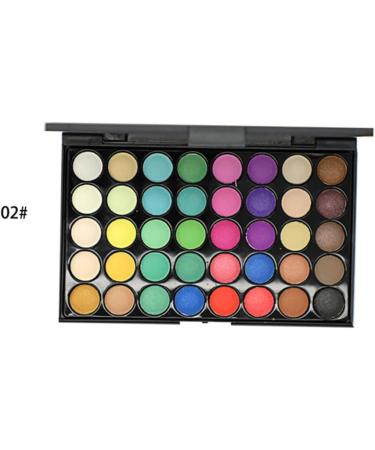 TOVINANNA 3pcs 40 Eyeshadow Powder Eyeshadow Pallet Eye Shadow Palettes Makeup Palette Pearlescent - Buy Online on GoSupps.com