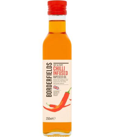 Borderfields Chilli Infused Rapeseed Oil - 250ml - Buy Online on GoSupps.com