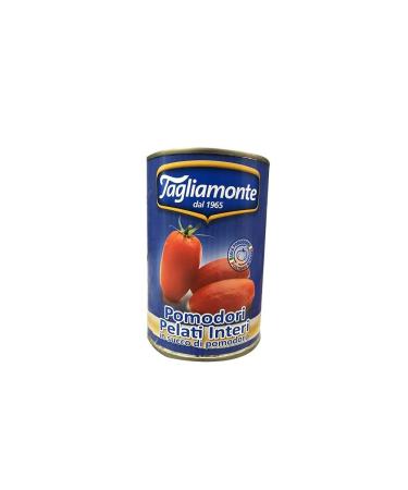 Tagliamonte TAGLIAMONTE Peeled Tomatoes Pack of 48 peeled Italian tomatoes in a 400g box of 100% Italian tomatoes