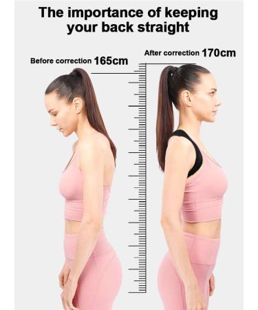 Posture Corrector for Men & Women | Adjustable Upper Back Brace for Neck Back & Shoulder Pain Relief - Buy Online on GoSupps.com