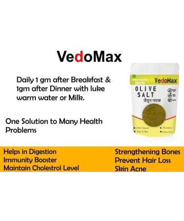 VAYUP Olive salt | Namak Zaitoon | Jaitun Namak | Zaitun Namak - (50 GM) - Buy Online on GoSupps.com