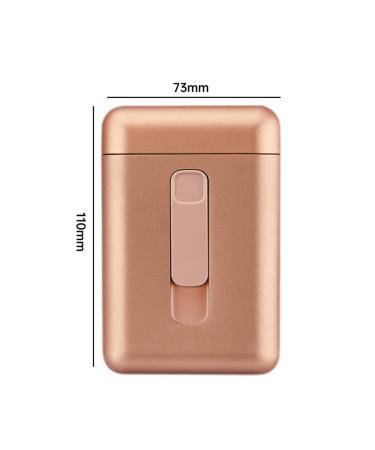 Cigarette Case with Lighter Cigarettes Box 20 pcs Regular Cigarettes Portable King Size Cigarettes USB Lighters 2 in 1 Rechargeable Flameless Windproof Electric Lighter Candle Accessories - Buy Online on GoSupps.com