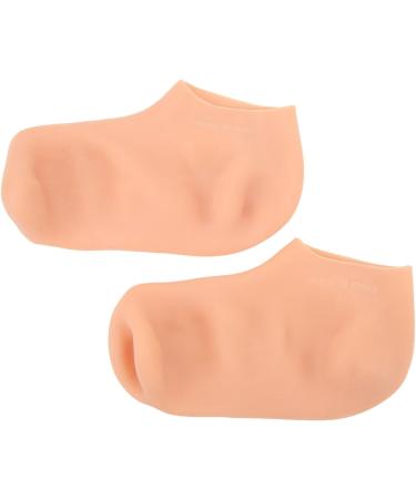Silicone Socks High Elasticity Aloe Waterproof Moisturizing Socks for Dry Cracked Feet - Buy Online on GoSupps.com