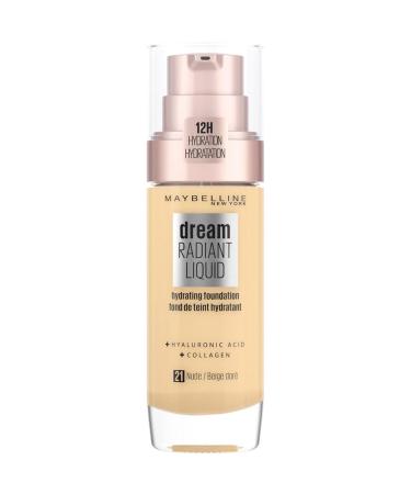 Gemey Maybelline Liquid Satin Dream Foundation 21 Nude