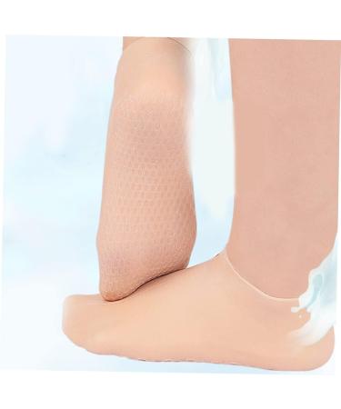 PLAFOPE 3 Pairs Moisturizing Socks Non Socks Foot Socks Spa Gel Socks Aloe Socks Lotion Socks Cracked Heel Repair Foot Care Spa Socks Foot Mask Heel Socks Sebs Feet Miss - Buy Online on GoSupps.com