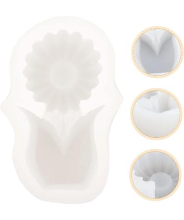 Candle Mold Soap Molds Beeswax for Candle Making Silicone Molds Scented Candles Resin Molds Candle Making Supplies Soap Dishes for Bar Soap Aromatherapy White Silica Gel Candle Wax White 11.3X7.5cm - Buy Online on GoSupps.com
