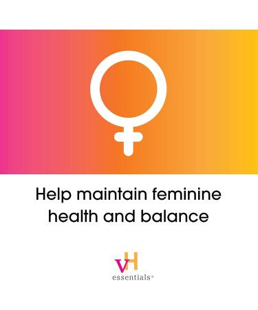 vH Essentials Probiotics with Prebiotics and Cranberry - 120 Capsules | Feminine Health Supplement - Buy Online on GoSupps.com