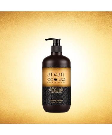  G n rique Argan Oil Shampoo 300ml - Nourishing and Conditioning with Vitamin E Omega 3 and 9 - For Healthy and Shiny Hair - Gentle Cleansing and Detangling - Paraben-Free - Buy Online on GoSupps.com