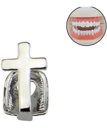 Shiny Hip-Hop Rapper Mouth Cap | Single Copper Hollow Teeth for Cosplay Party | International Shipping Available - Buy Online on GoSupps.com