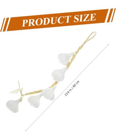 LIFKICH 5Pcs Strings Foam rope props Ornament supplies fake fruit Model Little vacation Multifunction hanging string garlic household Accessories vegetable corn vegetable skewers As Shown 6X7CM - Buy Online on GoSupps.com