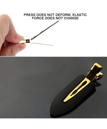 12 Seamless Hair Clip Ponytail Clips - No Wrinkle No Bend Styling - Perfect for Makeup & Hair Styling in 2 Colors - Buy Online on GoSupps.com