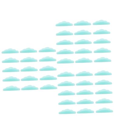 Ipetboom 45 Pairs Eyelash Lifting Pad Eyelash Lift Tool Under Eye Pads for Lash Eyelash Perm Reusable Eyelash Lift Pad Eyelash Curler Silicone Patch Silicone Gasket Silica Gel Curly