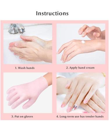 BOKIOESDE Gel Moisturizing Gloves Convenient Personal Care Moisturize Covers Sunshade Hydrating Exfoliate Glove Sunproof Protector - Buy Online on GoSupps.com