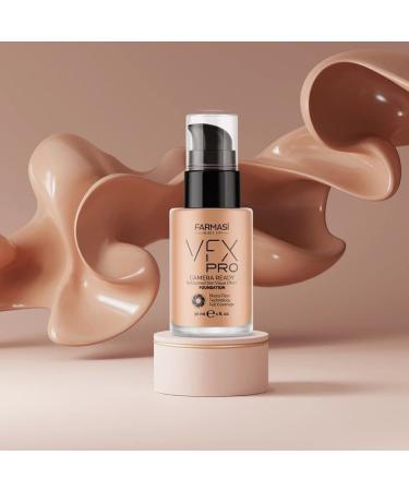 Farmasi Vfx Pro Foundation - Full Coverage Liquid Cream, Lightweight & Long Lasting - Natural Beige, 1 fl. oz - Buy Online on GoSupps.com