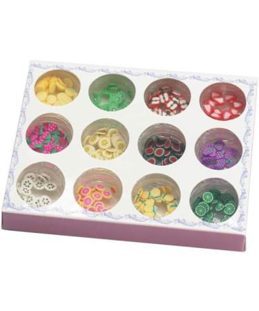 BinaryABC 3D Fruit Slices Nail Art Decorations - Slime Supplies (Random Fruit Styles) - Buy Online on GoSupps.com