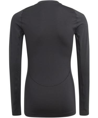 Buy adidas Boys Techfit Aeroready Long-Sleeve Top T-Shirt 164 Black - International Shipping Available - Buy Online on GoSupps.com