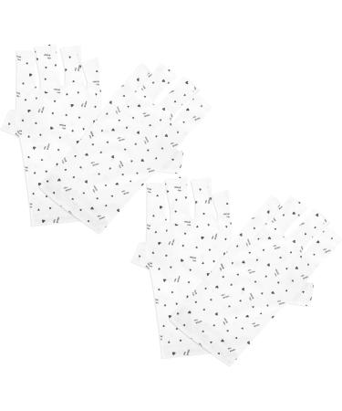 minkissy 4 Pairs Nail Gloves Gel Manicure Uv Gloves Fingerless Anti Uv Glove Uv Protection Gloves for Manicures Uv Gloves for Gel Manicures Miss Polyester Non-Slip Light - Buy Online on GoSupps.com