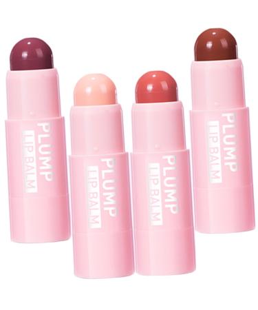 Hemoton 4pcs Lip Gloss Korean Lip Lipstick for Women Lip Plumper Gloss Lipsticks Lasting Lip Balm Bulk Matte Lipstick Liquid Lipstick Lip Tint Lipgloss Luster Oils Lip