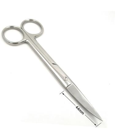 Curved Stainless Scissors for Makeup & Eyebrow Precision | International Shipping Available - Buy Online on GoSupps.com