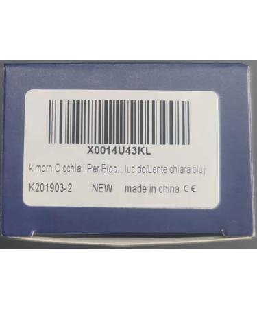 Kimorn Blue Light Filter Glasses - Half-Bordering Anti-Fatigue Computer Glasses for Improved Sleep - Glossy Black Gold KS052 Frames - Buy Online on GoSupps.com