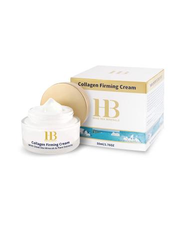 H&B Collagen Firming Cream Anti-Aging Face Moisturizer for Women Day Cream