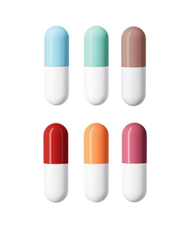 Jinmen Jinmen Mini E-Lipsticks - Mini E-Lipstick for Women Mini Lipstick Chalk Lipstick Lip Stain 24-Hour Waterproof Lipstick for Women