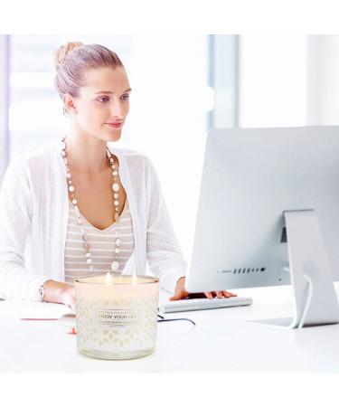 Scented 3 Wick Large Jar Soy Candle Set - Lavender, Berries, Orange Blossom Aromatherapy Gift - 14.5oz Bath and Body Works Candles - Buy Online on GoSupps.com