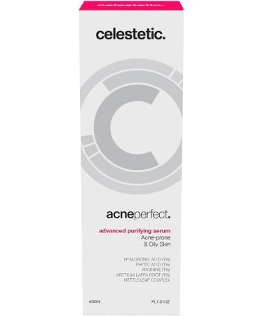  Celestetic AcnePerfect - Purifying and Mattifying Serum for Oily and Combination Skin - 30 ml - Celestetic Cosmeceuticals - Belgium - Buy Online on GoSupps.com