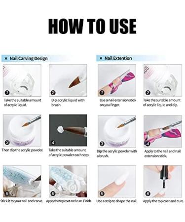 Rofran 24 Coloured Acrylic Powder Set with Acrylic Liquid Monomer for Nail Extension 12g/box Large Glitter Acrylic Nail Powder Sets for Women Nail Acrylic Nail Kit for Beginners DIY Nails Home Salon a-24 color - Buy Online on GoSupps.com