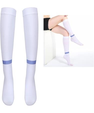 XXL Knee High Compression Stockings - Open Toe 15-20 mmHg for Ankle & Foot Support Swelling & Varicose Veins Relief - International Shipping Available - Buy Online on GoSupps.com