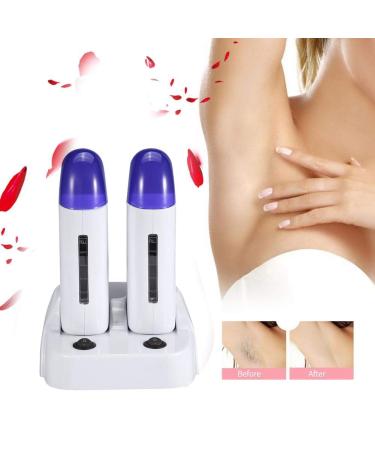 Portable Roll-On Wax Warmer for Men & Women - 3 Types | Efficient Hair Removal | US110VTWO SEATS - Buy Online on GoSupps.com