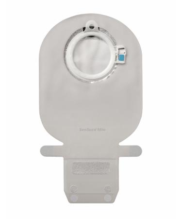 Mio Click EasiClose Wide Outlet 2-Piece Drainable Maxi Pouch with Inspection Window 50 mm Red - 10 Each / Box