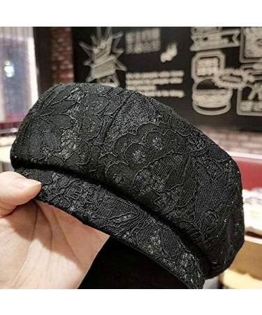 Danse Jupe Women's Black Newsboy Cap for Fall/Winter - Stylish and Functional Artist Hat - Buy Online on GoSupps.com