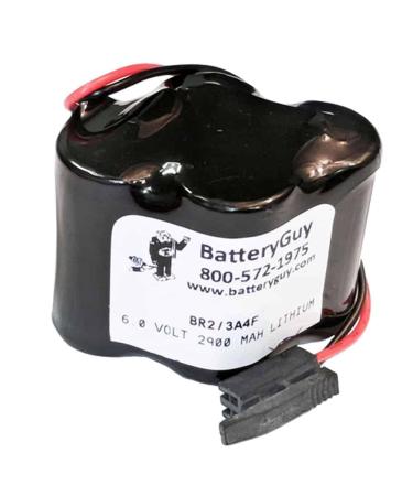 BatteryGuy BR2/3A4F 6V 2900mah PLC Battery