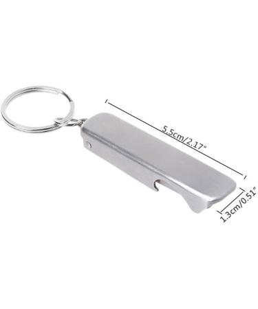 UNbit Nail Clipper 2 in 1 Nail Clipper Bottle Opener Pocket Tool Nail File Keychain for Travel - Buy Online on GoSupps.com