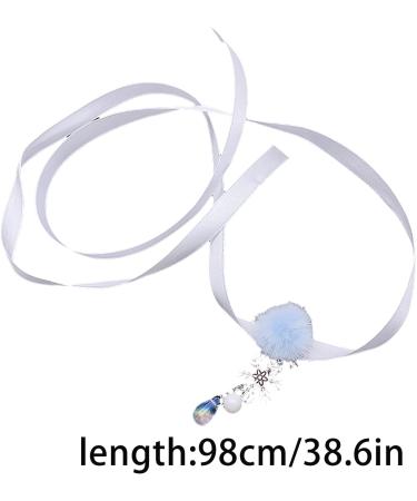 Kuaiyiju Harajuku Snowflake Choker Necklace for Women - Aesthetic Adjustable Jewelry Elegant Collarbone Chain - Buy Online on GoSupps.com